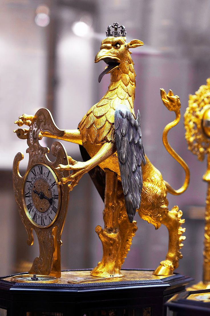 1640 Renaissance Automaton "Griffin" Table Clock The renaissance autom...