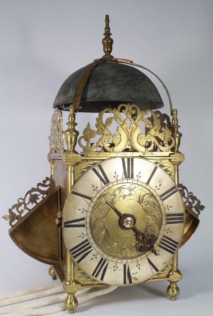 English 17th Century Winged Lantern Clock by Samuel Cocks Worcester C 1685 | eBa...