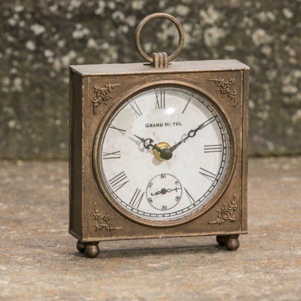 Carriage Style Table Clock