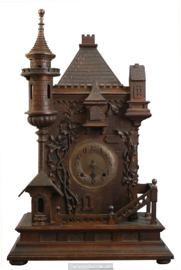 Cuckoo mantel clock