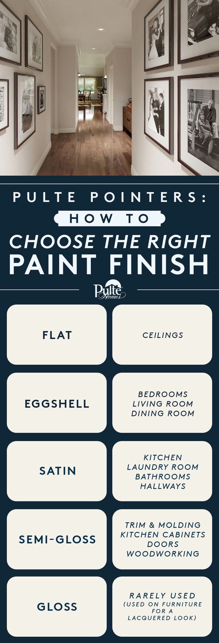 Flat, satin or semi-gloss? These helpful tips will help you choose the right pai...