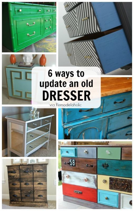 If you have an old dresser that’s functional but just not making you LOVE it -...