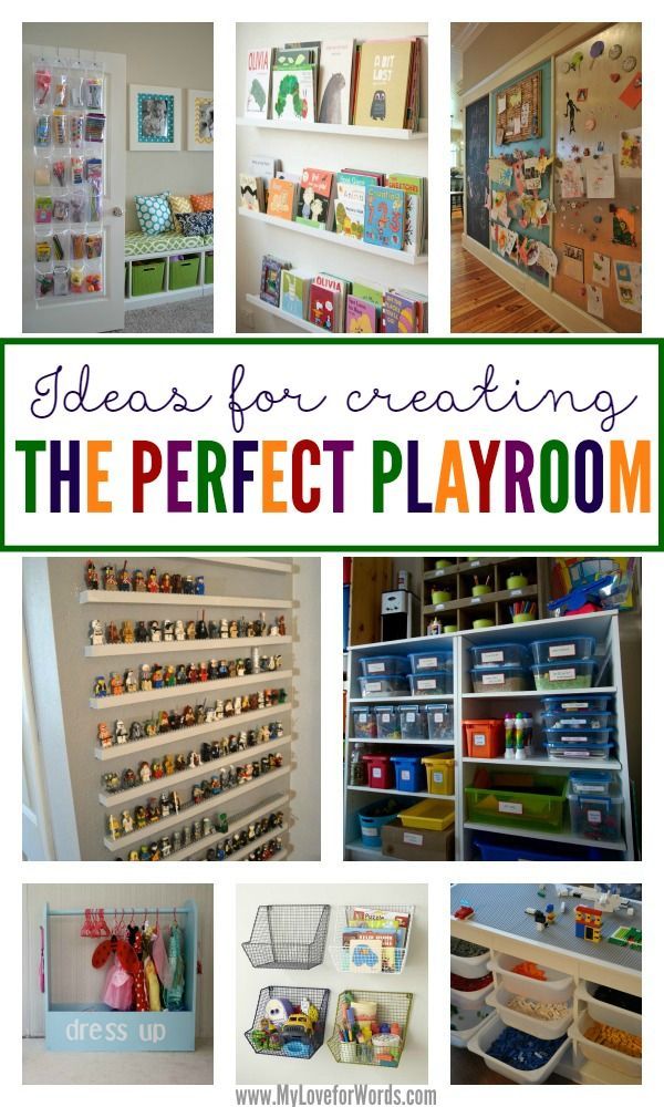 Ideas for creating the perfect playroom