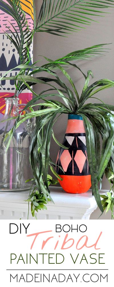 Painted Tribal Vases | Made in a Day...