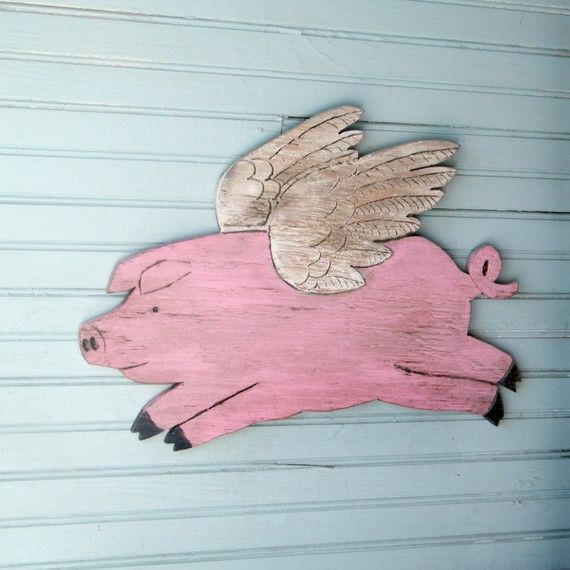 When? When pigs fly.