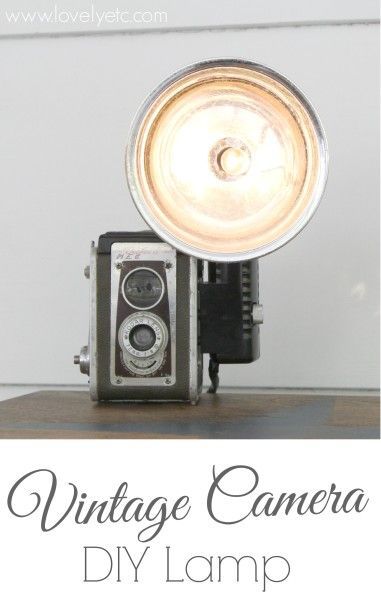 You can turn any old camera with a flash into an awesome light.  Such an easy DI...