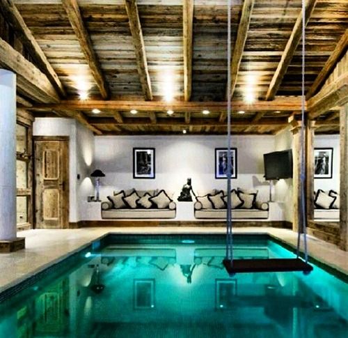I want this in my dream home. The perfect indoor pool...