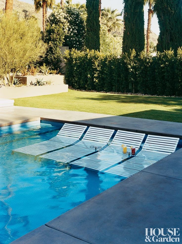 Modern Pool in Palm Springs, California