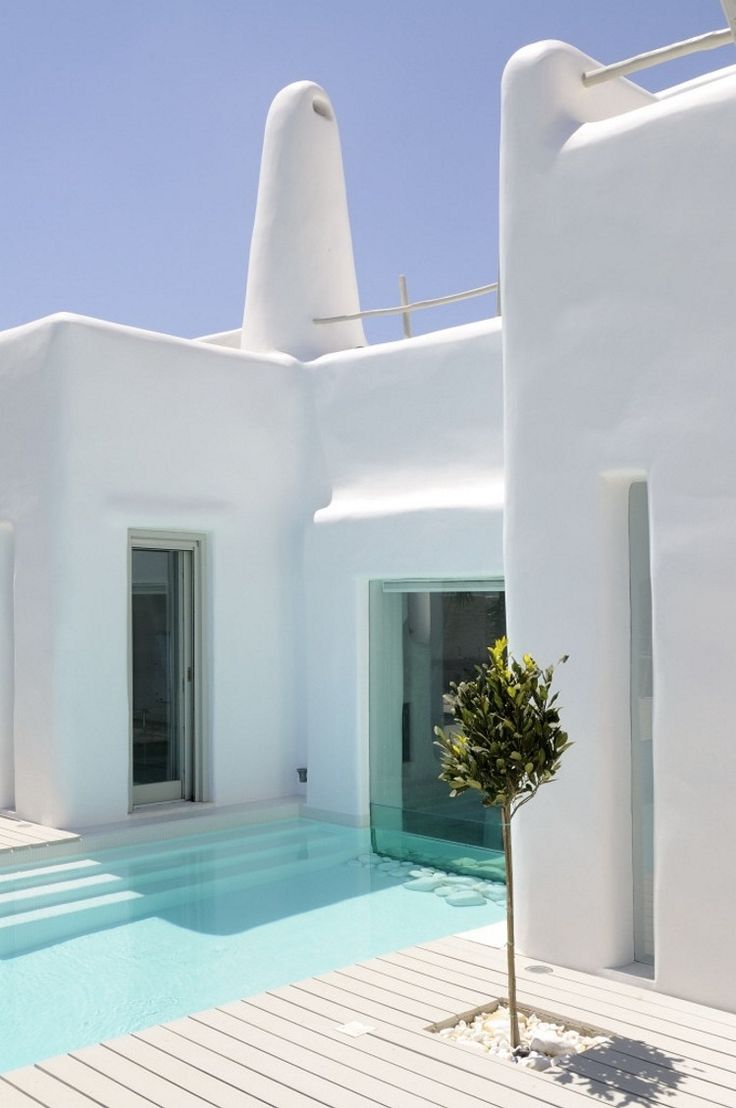 Summer House in Paros by Alexandros Logodotis...