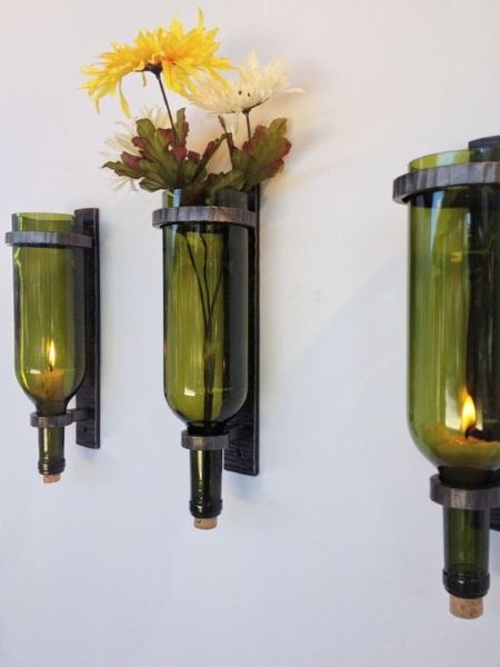 DIY Glass Bottle Craft Ideas for a Stylish Home...