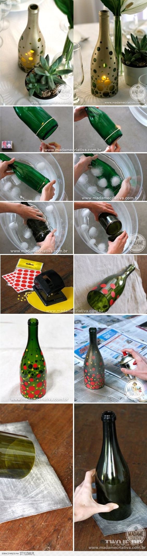10 DIY Bottle Light Ideas