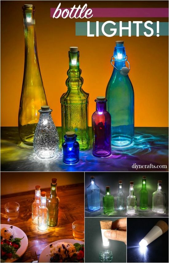How to Transform a Glass Bottle into a Simple Decorative Lantern. Such a creativ...
