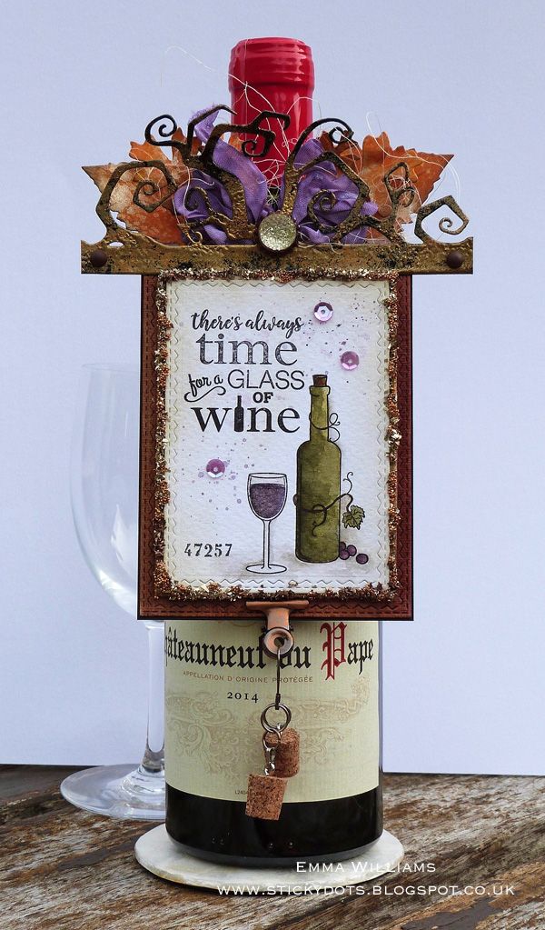 That's Life: Time For Wine... Created for Simon Says Stamp Monday Challenge