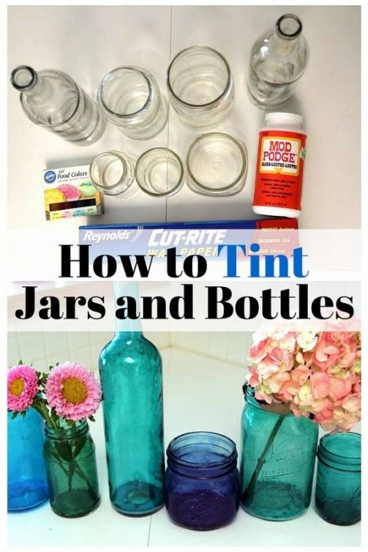 Turn those plain. old jars and bottles into elegant-looking containers. With jus...