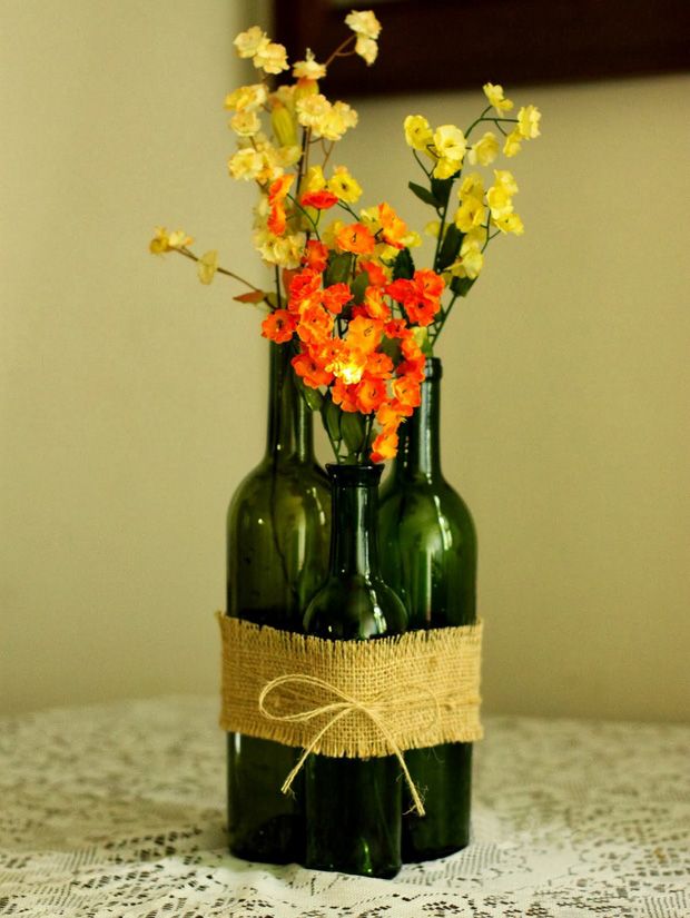 Ways to reuse glass bottles - 26 ideas for old wine bottles