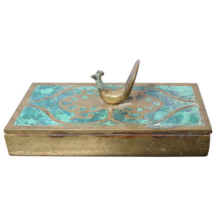 Brass Box by Pepe Mendoza | From a unique collection of antique and modern boxes...