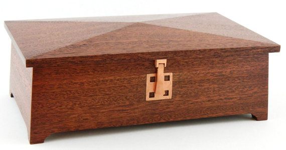 Mahogany Keepsake Treasure Trinket Jewelry Box by BenchCrafts, $167.00...