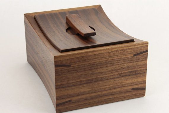Solid Walnut Memory Box made to order by BrianTyirinWoodwork, $125.00 - This box...