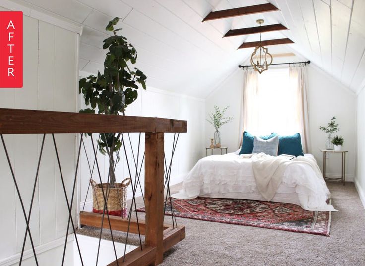 Before & After: An Amazing Attic Bedroom Transformation