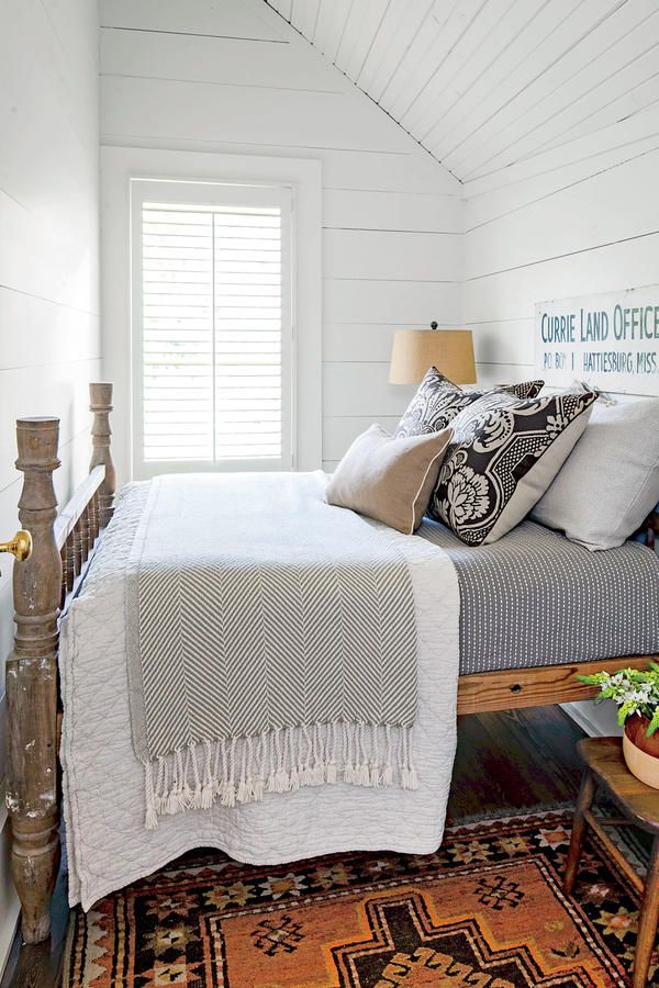 The Master Bedroom - Charming Tennessee Mountain Cottage - Southernliving. Assor...