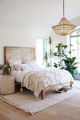 White and gold Bedroom.