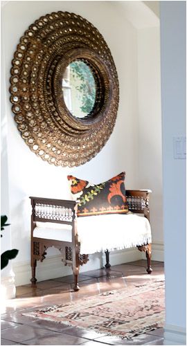 Dream entryway! Still searching for that peacock mirror!...