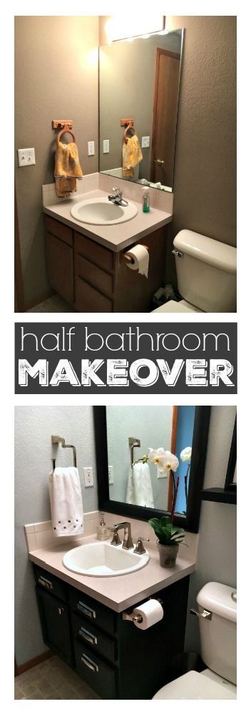 Update your bathroom in just a weekend - Find inspiration from this fabulous hal...