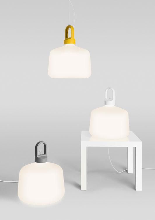 Bottle Lamps by Mattias Ståhlbom