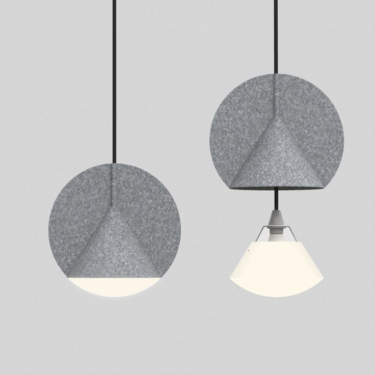 Design studio outofstock have combined two geometric shapes and industrial felt ...