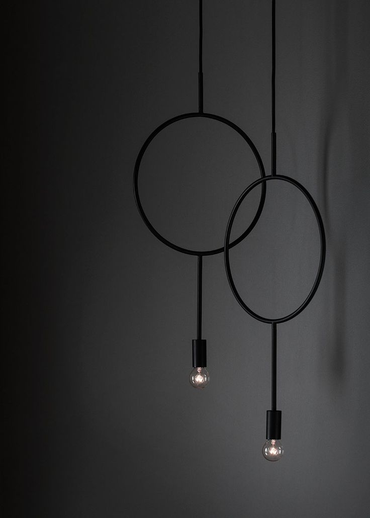 Designer Hannakaisa Pekkala has created Circle, a simple modern dark grey pendan...