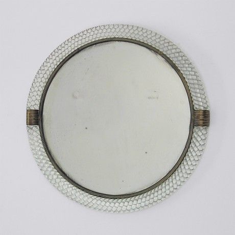 Circular Wall Mirror by Venini