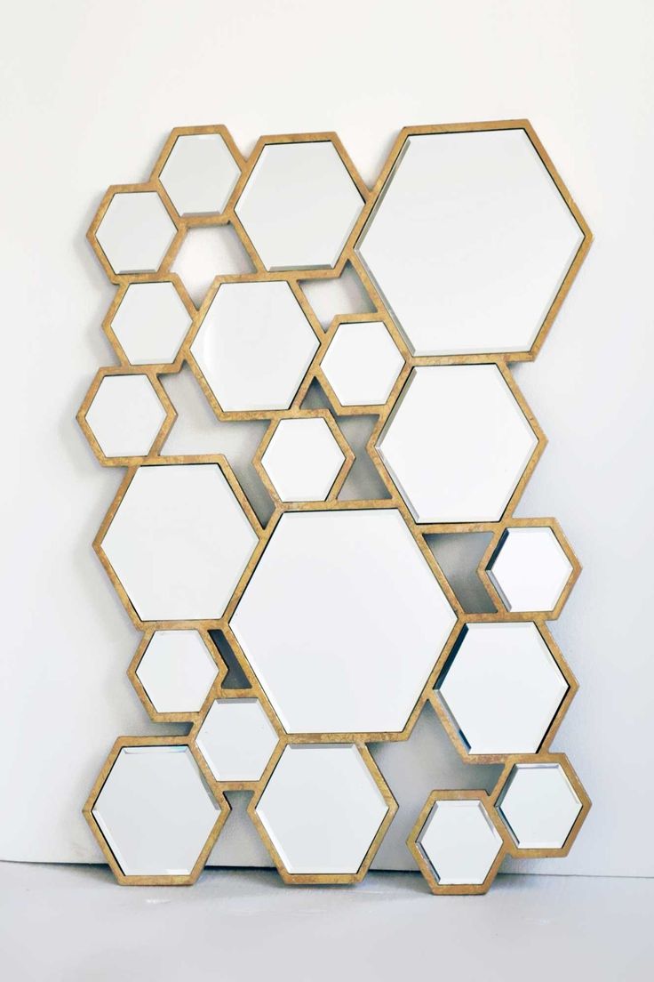 Octo honeycomb mirror #product_design...