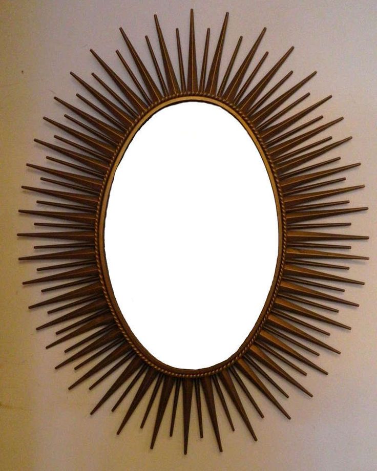 Signed Chaty Sunburst Mirror | From a unique collection of antique and modern su...