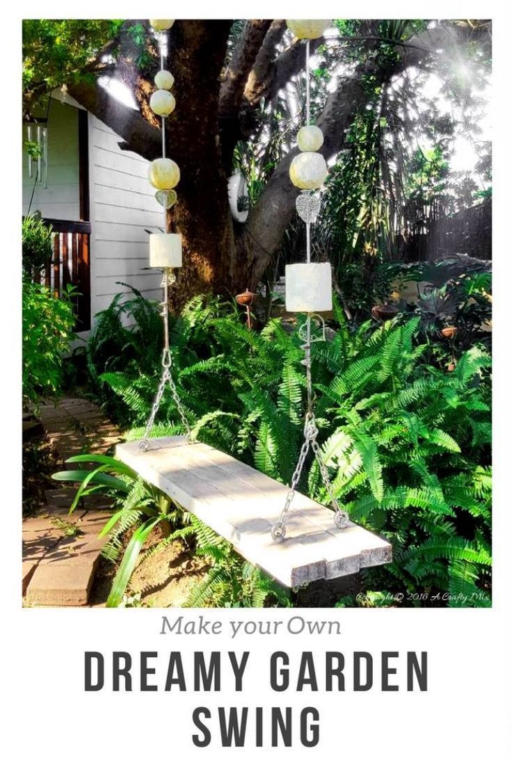 How We Made Our Own Beautiful Dreamy Garden Swing