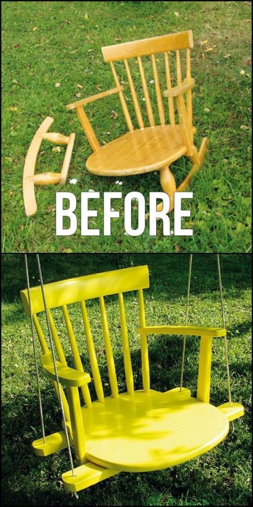 Wonderful Ways to Repurpose Old Chairs