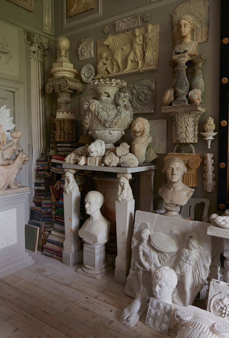 Peter Hones hoard includes busts, urns and architectural fragments...