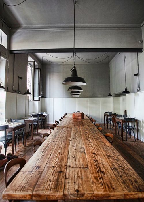 would love a really really long table...