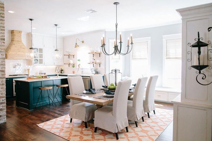 INTERIOR CRAVINGS GET THE FIXER UPPER LOOK FURNITURE AND DECOR IDEAS OPEN KITCHE...