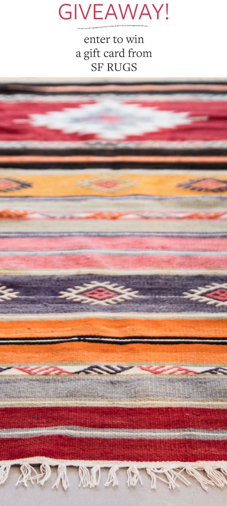 Meet SF Rugs, my new favorite source for antique and vintage rugs, plus enter to...