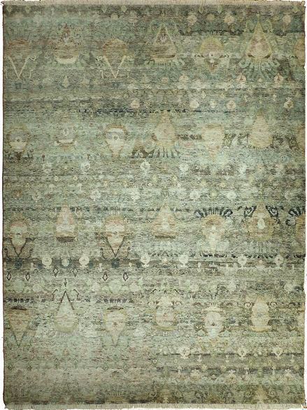 Transitional Hand-Knotted Luxury Rug - 8’11” x 12’ on Chairish.com