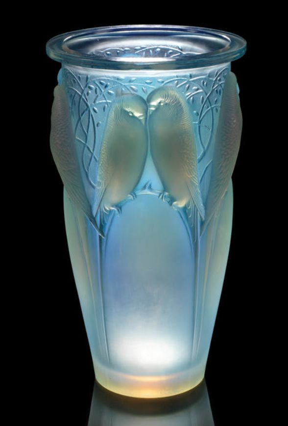 Bonhams : René Lalique  'Ceylan' a Vase, design 1924