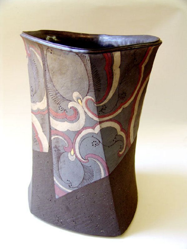 Kensaku Uke - Vessel #pottery #Japanese_pottery #ceramics #Japanese_ceramics #cu...