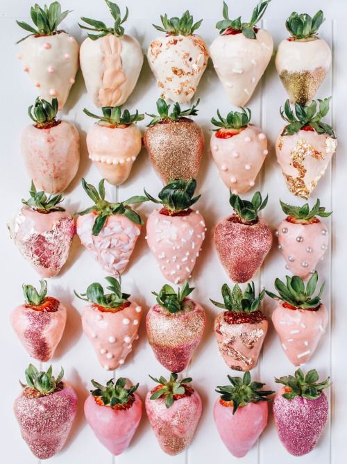 Party Dipped Strawberries.