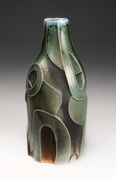 Ryan McKerley pottery at MudFire Gallery...