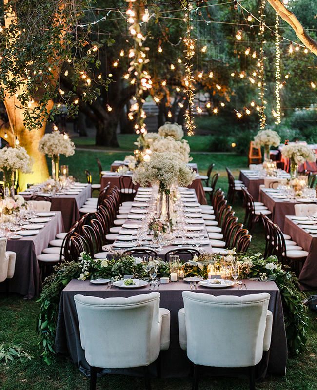 21 Reception Photos That Will Have You Dreaming of an Outdoor Wedding