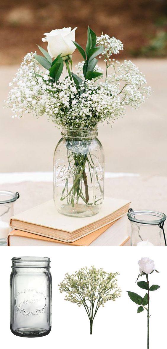 40 Ideas Spring Floral Wedding Centerpieces 2017 bridalore.com/...