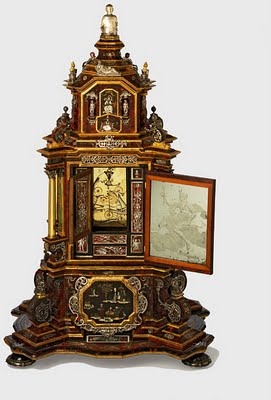 A Cabinet Clock from Augsburg, 1700-1725