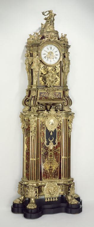Long-case Musical Clock; Clock movement by Jean-François Dominicé (French, 169...
