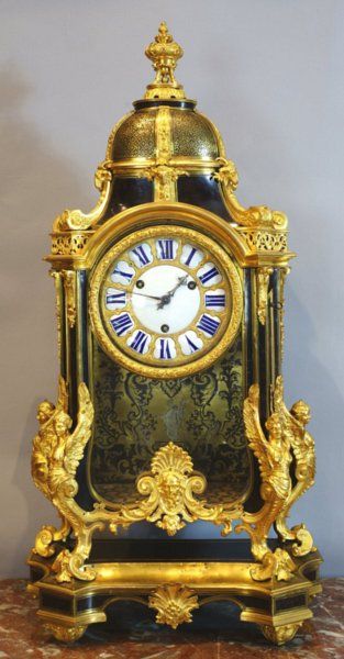Louis XIV Boulle Marquetry Clock Known As La Pendule aux Harpies (