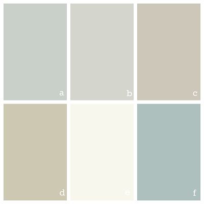 color scheme for our house a. Benjamin Morre Quiet Moments  (Glidden Gentle Tide...